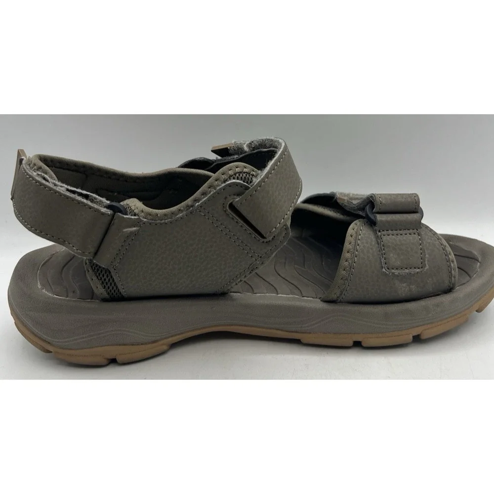 Eddie Bauer Sunset II Mens Size 9 Gray Adjustable Strap Outdoor Hiking Sandals